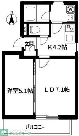 KI-418の物件間取画像